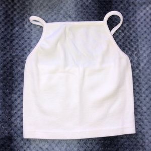 Thick Square Neck Crop Top